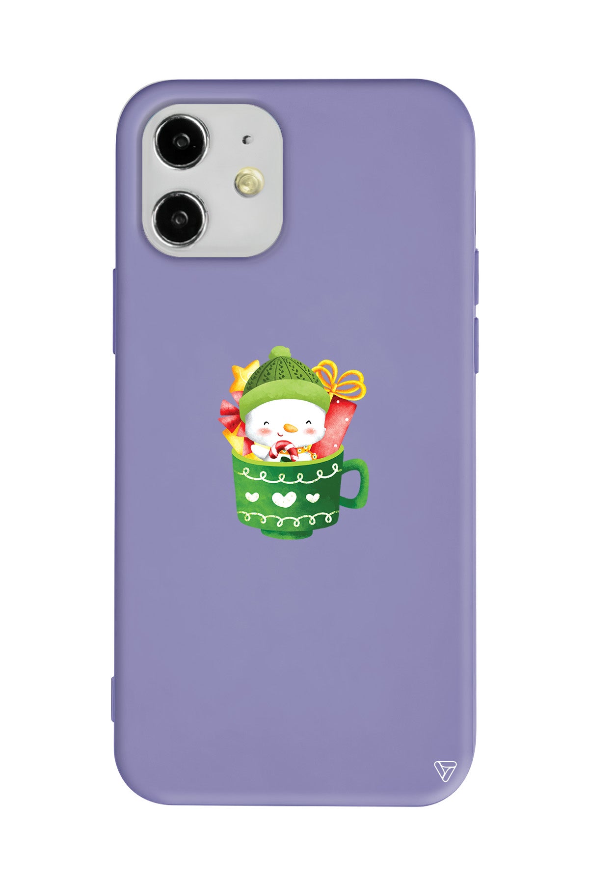 A Cup Of Xmas 8 Lansman Model İçi Kadife Silikon Telefon Kılıfı