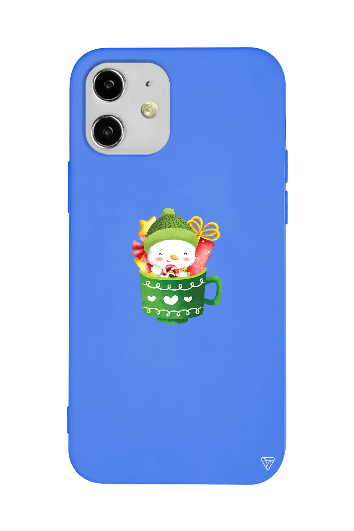 A Cup Of Xmas 8 Lansman Model İçi Kadife Silikon Telefon Kılıfı