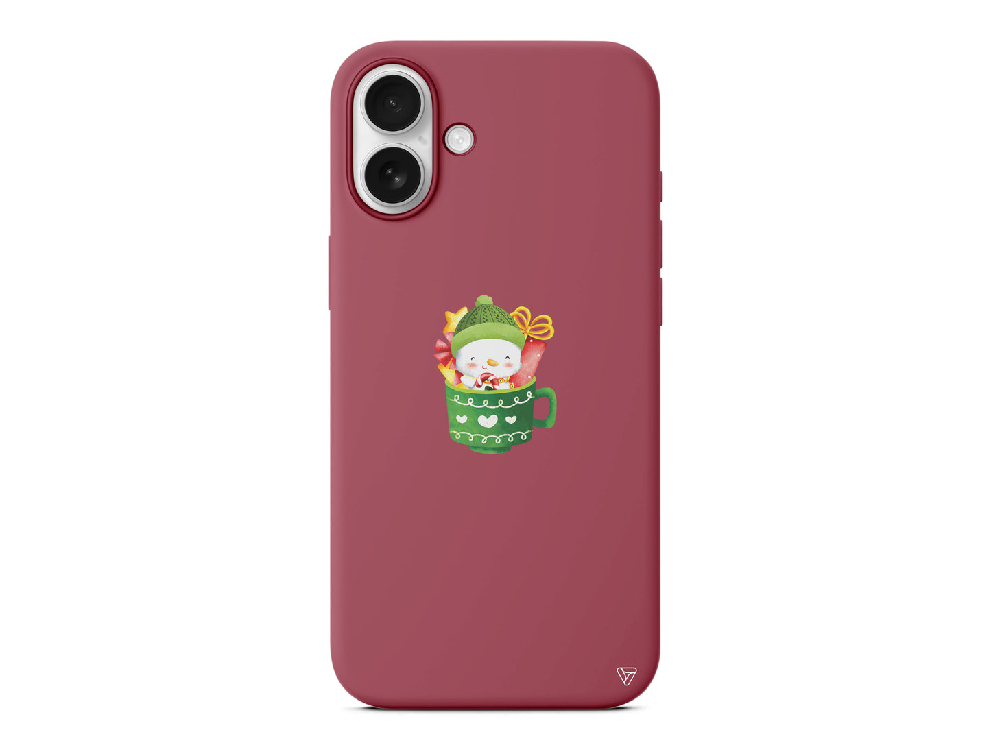 A Cup Of Xmas 8 Lansman Model İçi Kadife Silikon Telefon Kılıfı – Plus Serisine Özel