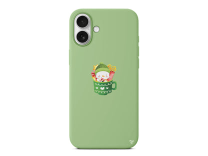 A Cup Of Xmas 8 Lansman Model İçi Kadife Silikon Telefon Kılıfı – Plus Serisine Özel