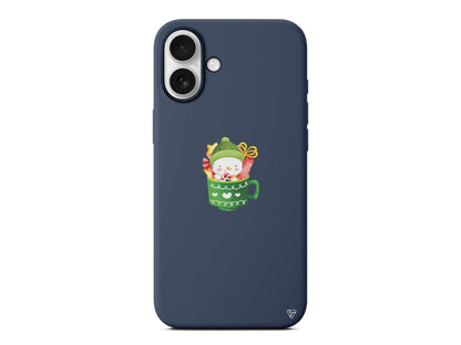 A Cup Of Xmas 8 Lansman Model İçi Kadife Silikon Telefon Kılıfı – Plus Serisine Özel