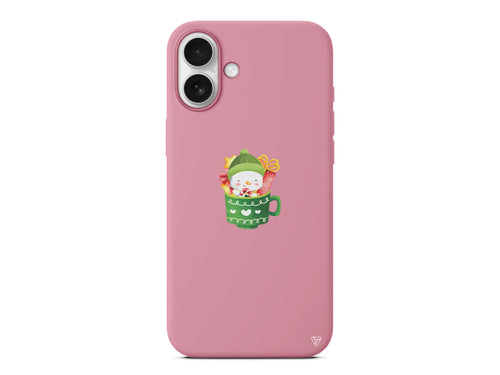 A Cup Of Xmas 8 Lansman Model İçi Kadife Silikon Telefon Kılıfı – Plus Serisine Özel