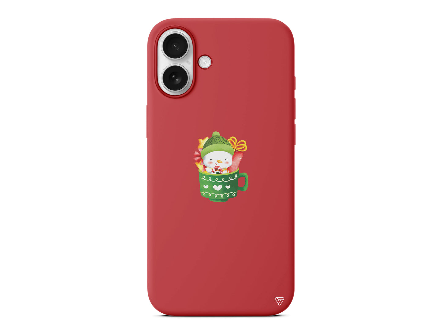 A Cup Of Xmas 8 Lansman Model İçi Kadife Silikon Telefon Kılıfı – Plus Serisine Özel