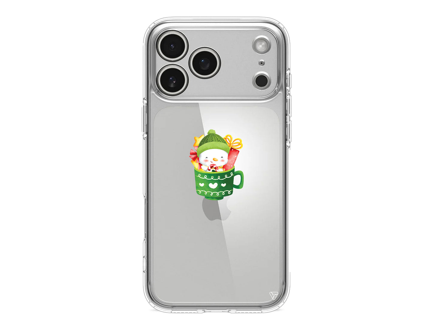 A Cup Of Xmas 8 Lansman Model İçi Kadife Silikon Telefon Kılıfı