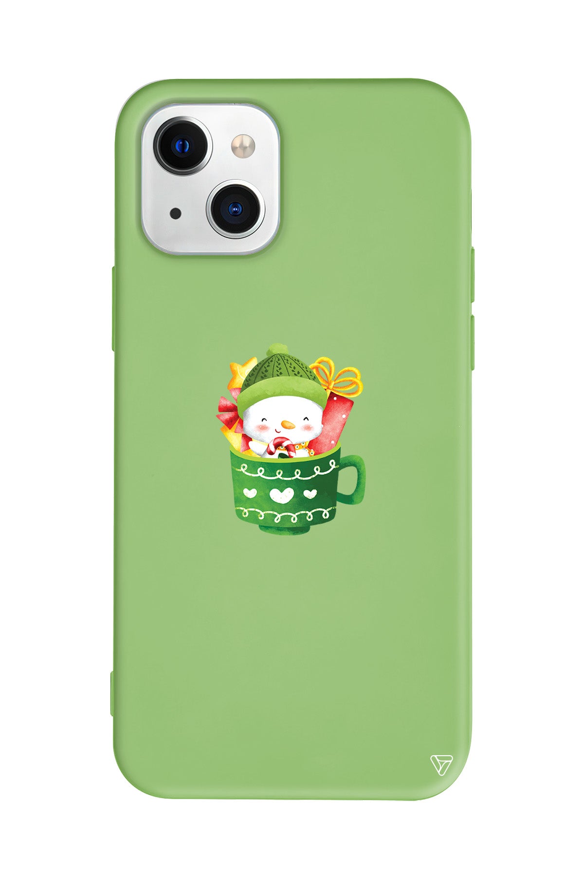 A Cup Of Xmas 8 Lansman Model İçi Kadife Silikon Telefon Kılıfı