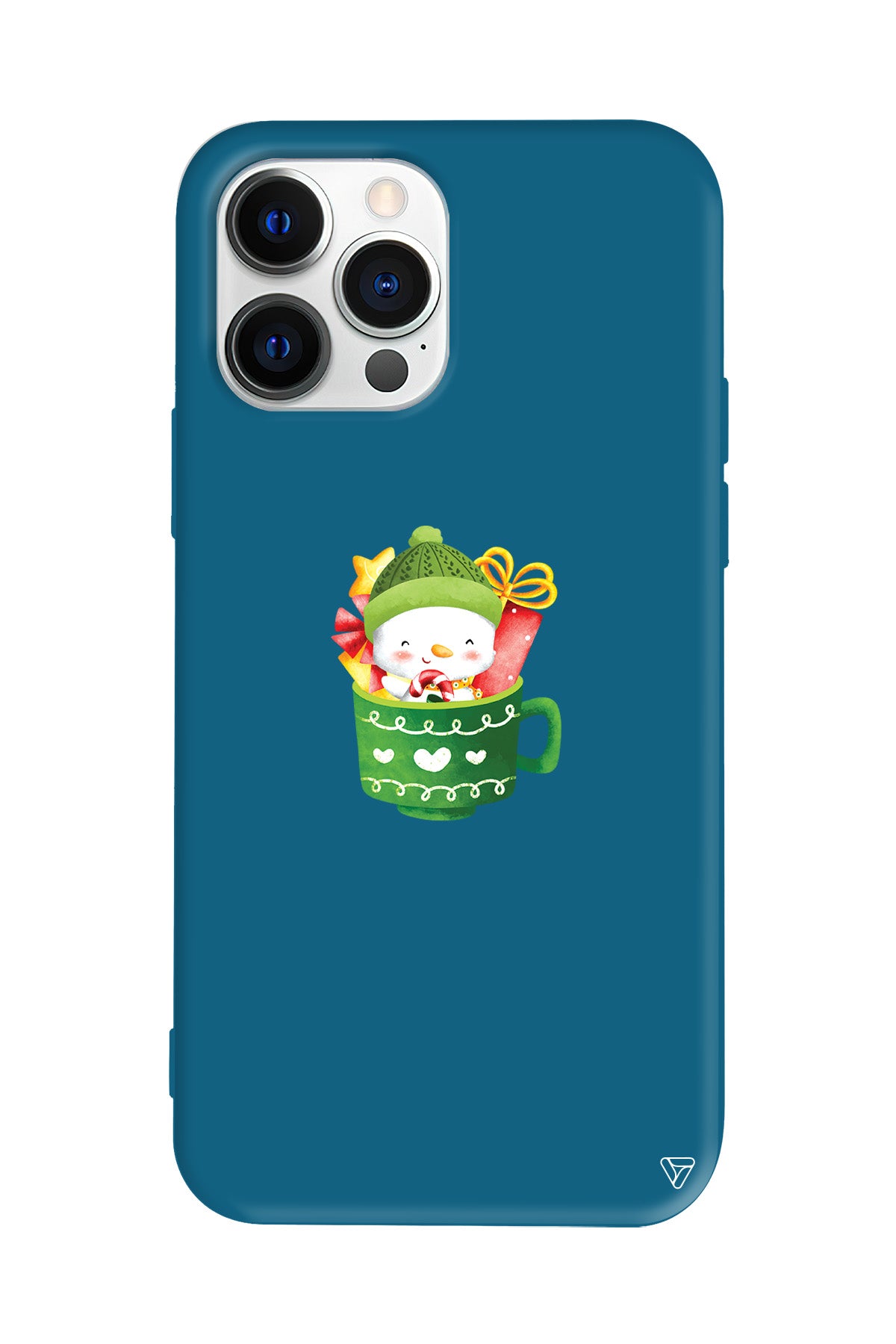 A Cup Of Xmas 8 Lansman Model İçi Kadife Silikon Telefon Kılıfı