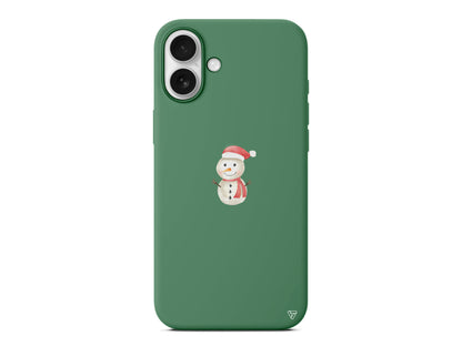 Snowman Lansman Model İçi Kadife Silikon Telefon Kılıfı – Plus Serisine Özel