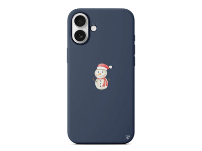 Snowman Lansman Model İçi Kadife Silikon Telefon Kılıfı – Plus Serisine Özel