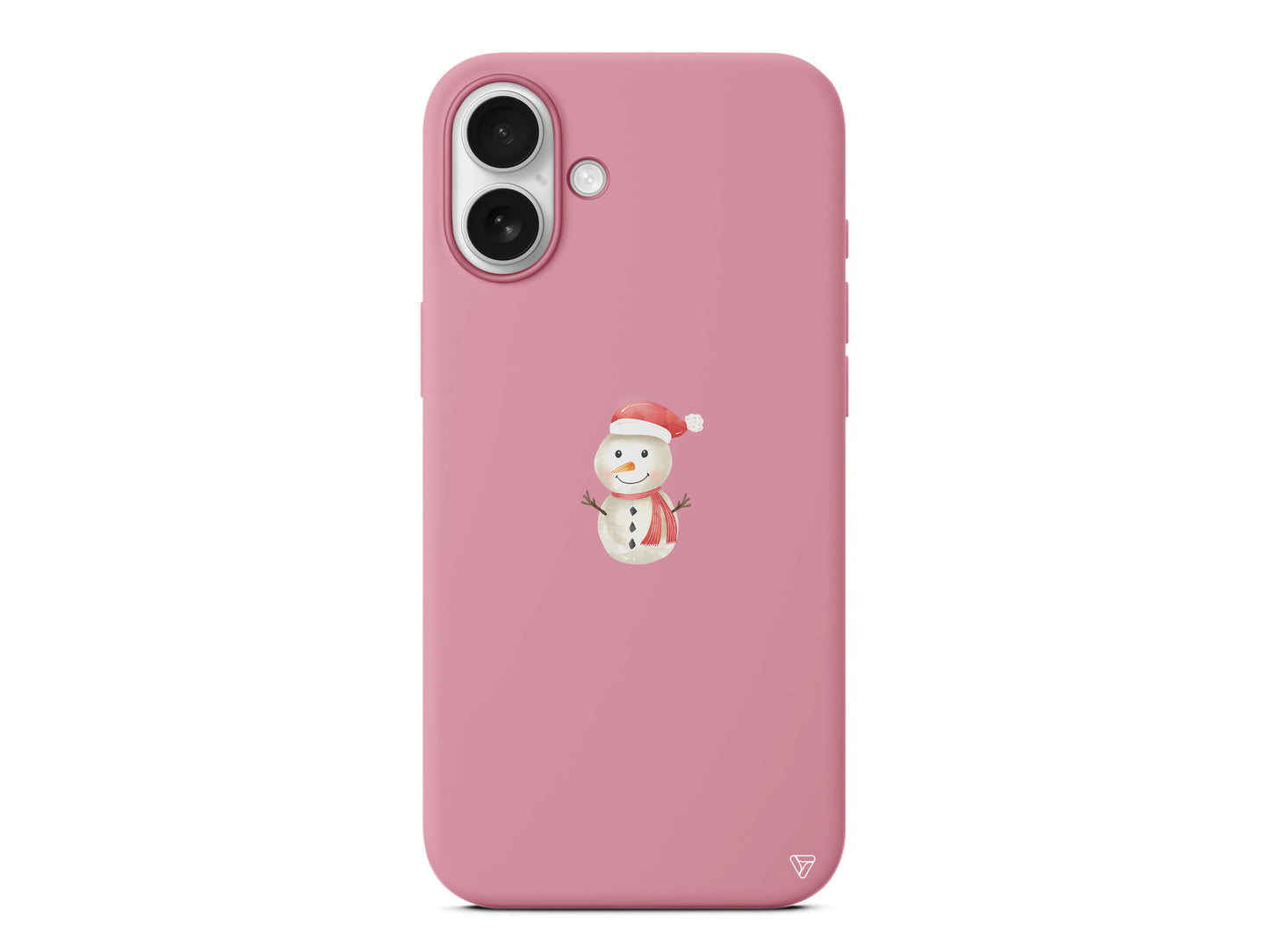 Snowman Lansman Model İçi Kadife Silikon Telefon Kılıfı – Plus Serisine Özel