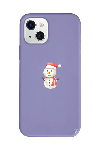 Snowman Lansman Model İçi Kadife Silikon Telefon Kılıfı – Plus Serisine Özel