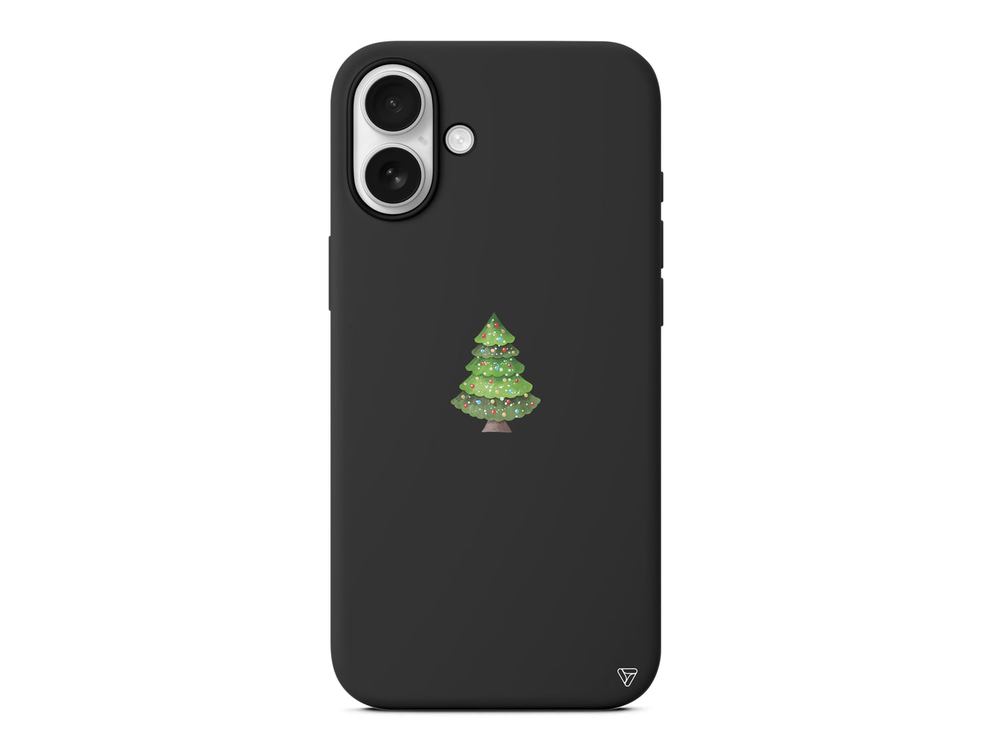Mini Xmas Tree Lansman Model İçi Kadife Silikon Telefon Kılıfı – Plus Serisine Özel