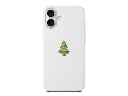 Mini Xmas Tree Lansman Model İçi Kadife Silikon Telefon Kılıfı – Plus Serisine Özel