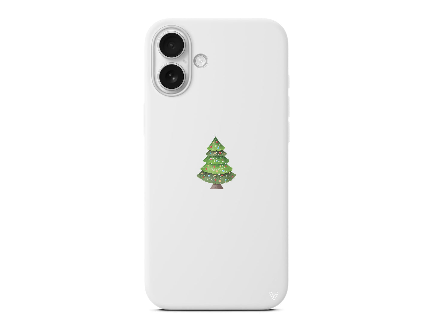 Mini Xmas Tree Lansman Model İçi Kadife Silikon Telefon Kılıfı