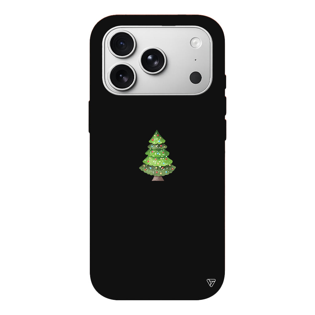 Mini Xmas Tree Lansman Model İçi Kadife Silikon Telefon Kılıfı