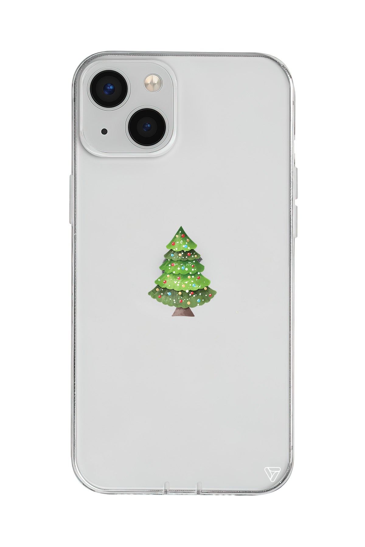 Mini Xmas Tree Lansman Model İçi Kadife Silikon Telefon Kılıfı – Plus Serisine Özel