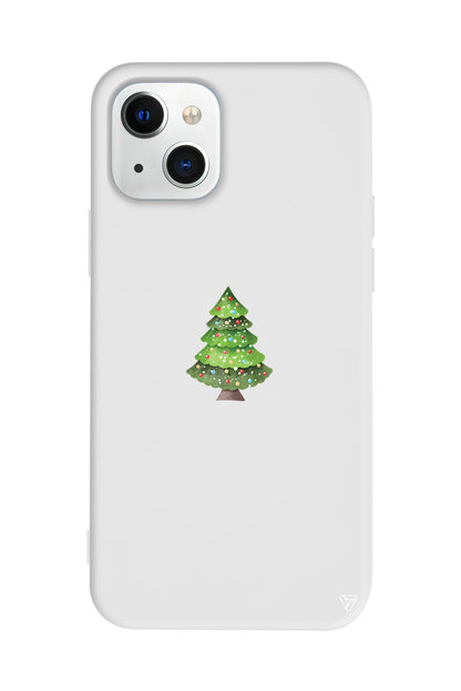 Mini Xmas Tree Lansman Model İçi Kadife Silikon Telefon Kılıfı – Plus Serisine Özel