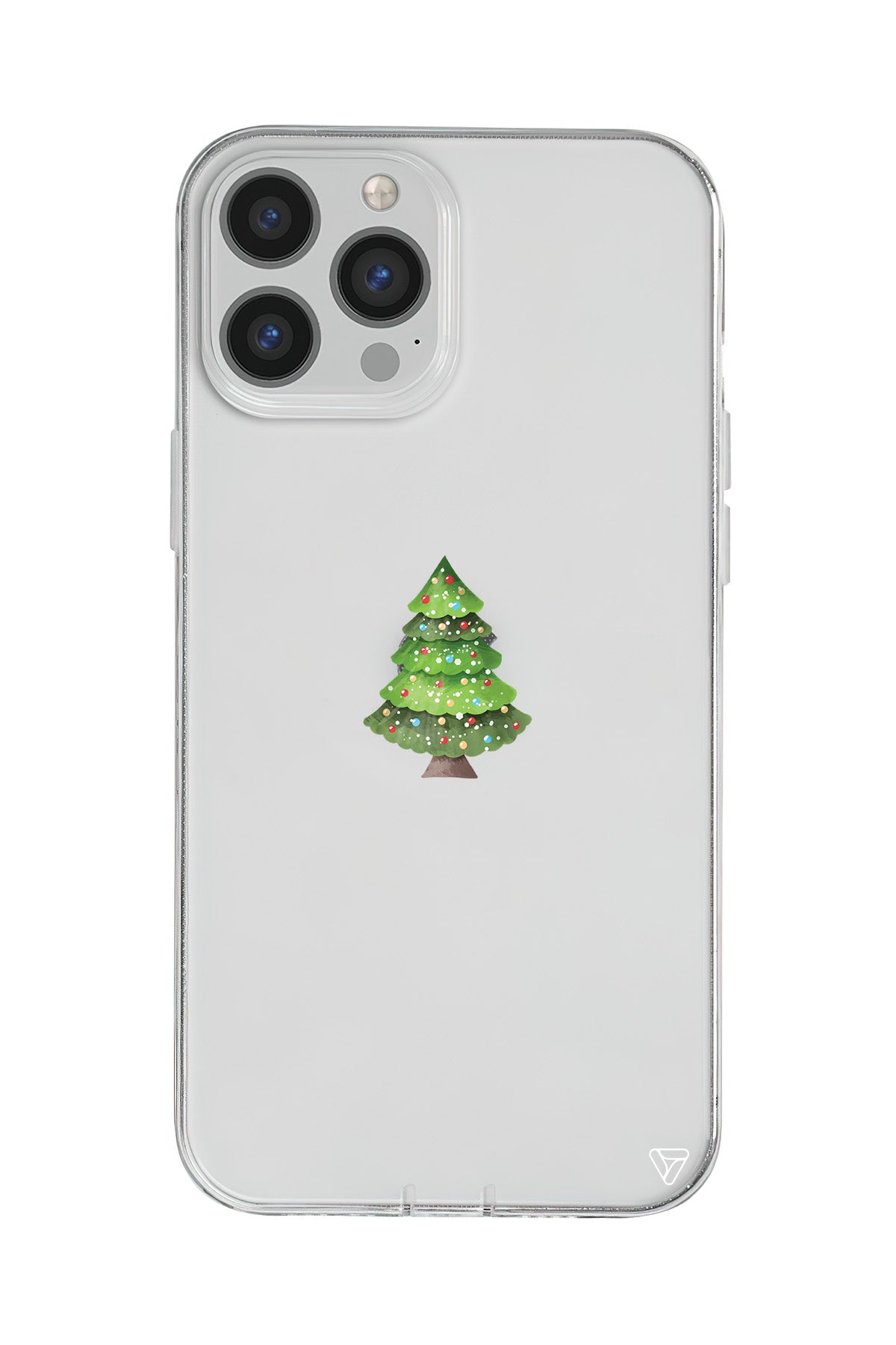 Mini Xmas Tree Lansman Model İçi Kadife Silikon Telefon Kılıfı