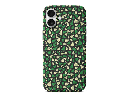 Very Xmas Tree Lansman Model İçi Kadife Silikon Telefon Kılıfı – Plus Serisine Özel