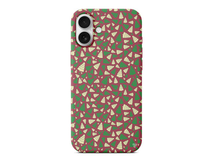 Very Xmas Tree Lansman Model İçi Kadife Silikon Telefon Kılıfı – Plus Serisine Özel