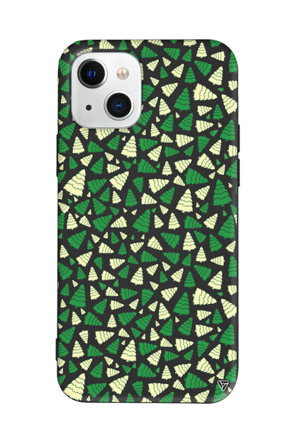 Very Xmas Tree Lansman Model İçi Kadife Silikon Telefon Kılıfı – Plus Serisine Özel