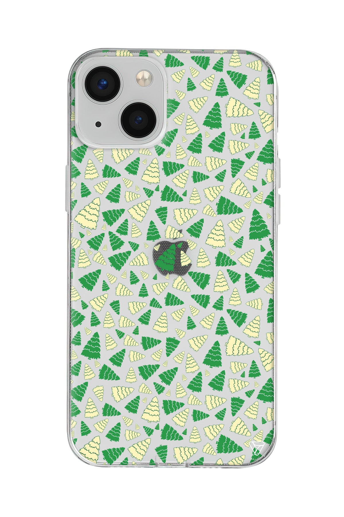 Very Xmas Tree Lansman Model İçi Kadife Silikon Telefon Kılıfı – Plus Serisine Özel