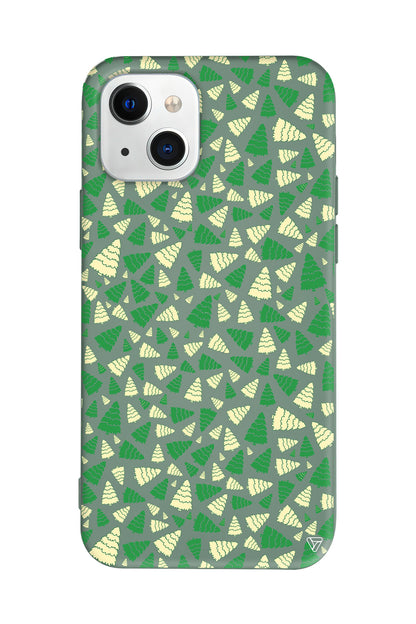 Very Xmas Tree Lansman Model İçi Kadife Silikon Telefon Kılıfı – Plus Serisine Özel