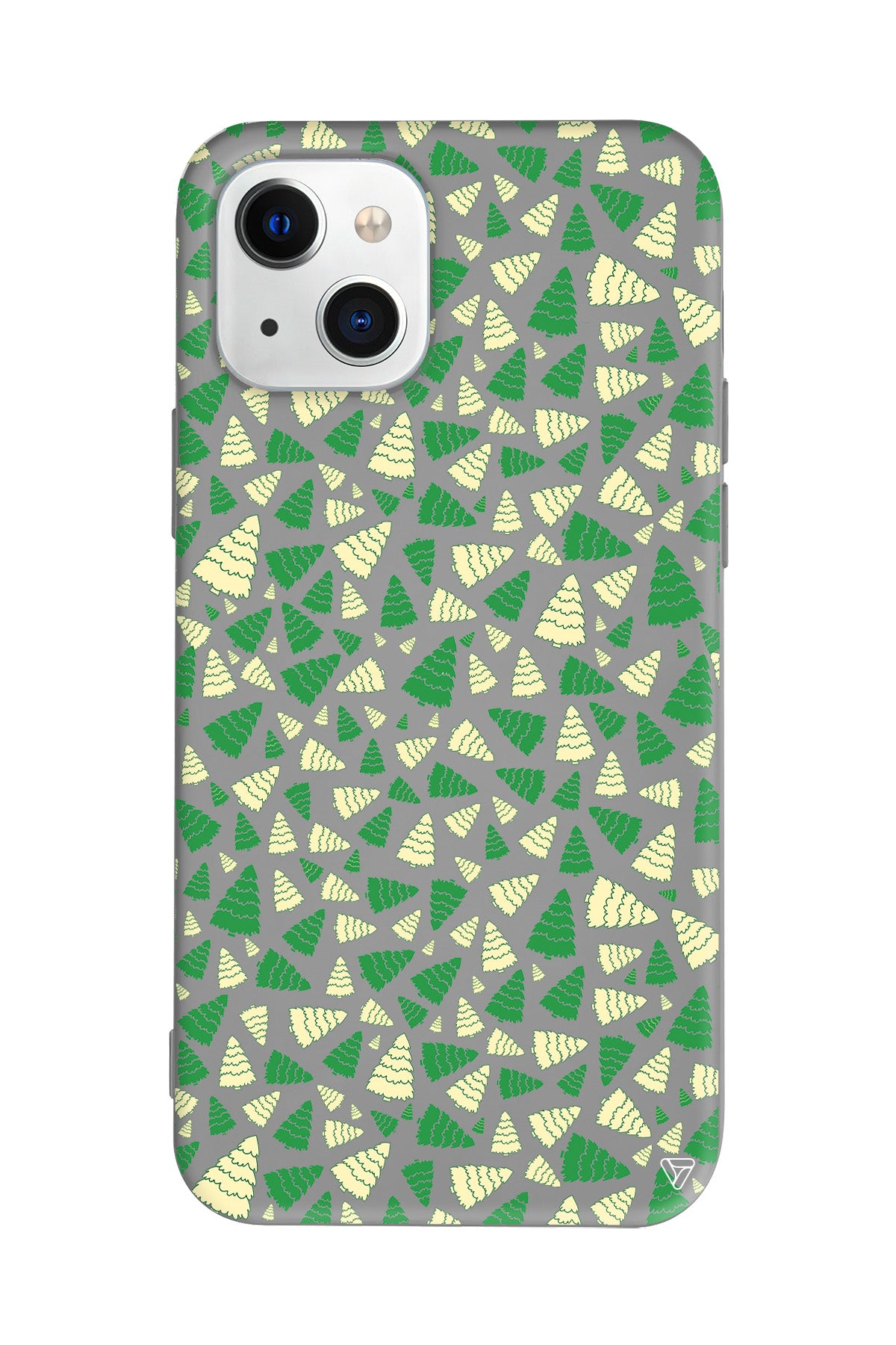 Very Xmas Tree Lansman Model İçi Kadife Silikon Telefon Kılıfı – Plus Serisine Özel