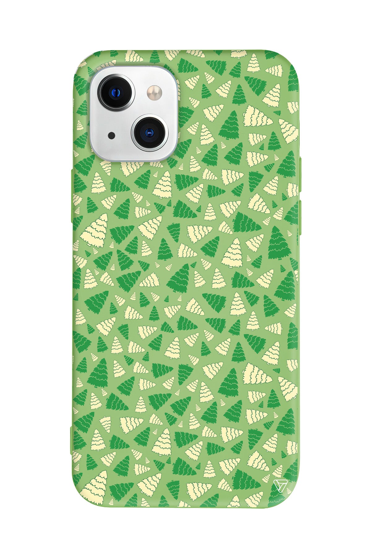 Very Xmas Tree Lansman Model İçi Kadife Silikon Telefon Kılıfı – Plus Serisine Özel