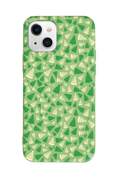 Very Xmas Tree Lansman Model İçi Kadife Silikon Telefon Kılıfı – Plus Serisine Özel