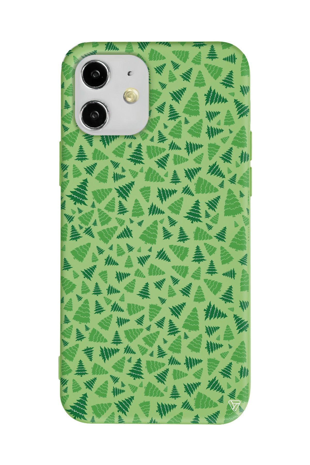 Very Xmas Tree 2 Lansman Model İçi Kadife Silikon Telefon Kılıfı