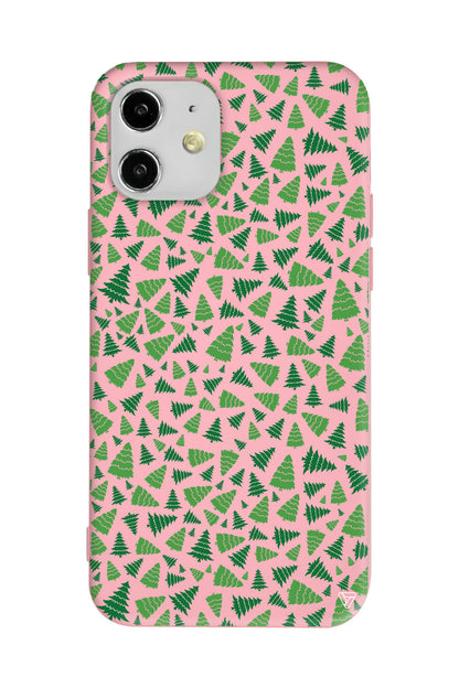 Very Xmas Tree 2 Lansman Model İçi Kadife Silikon Telefon Kılıfı