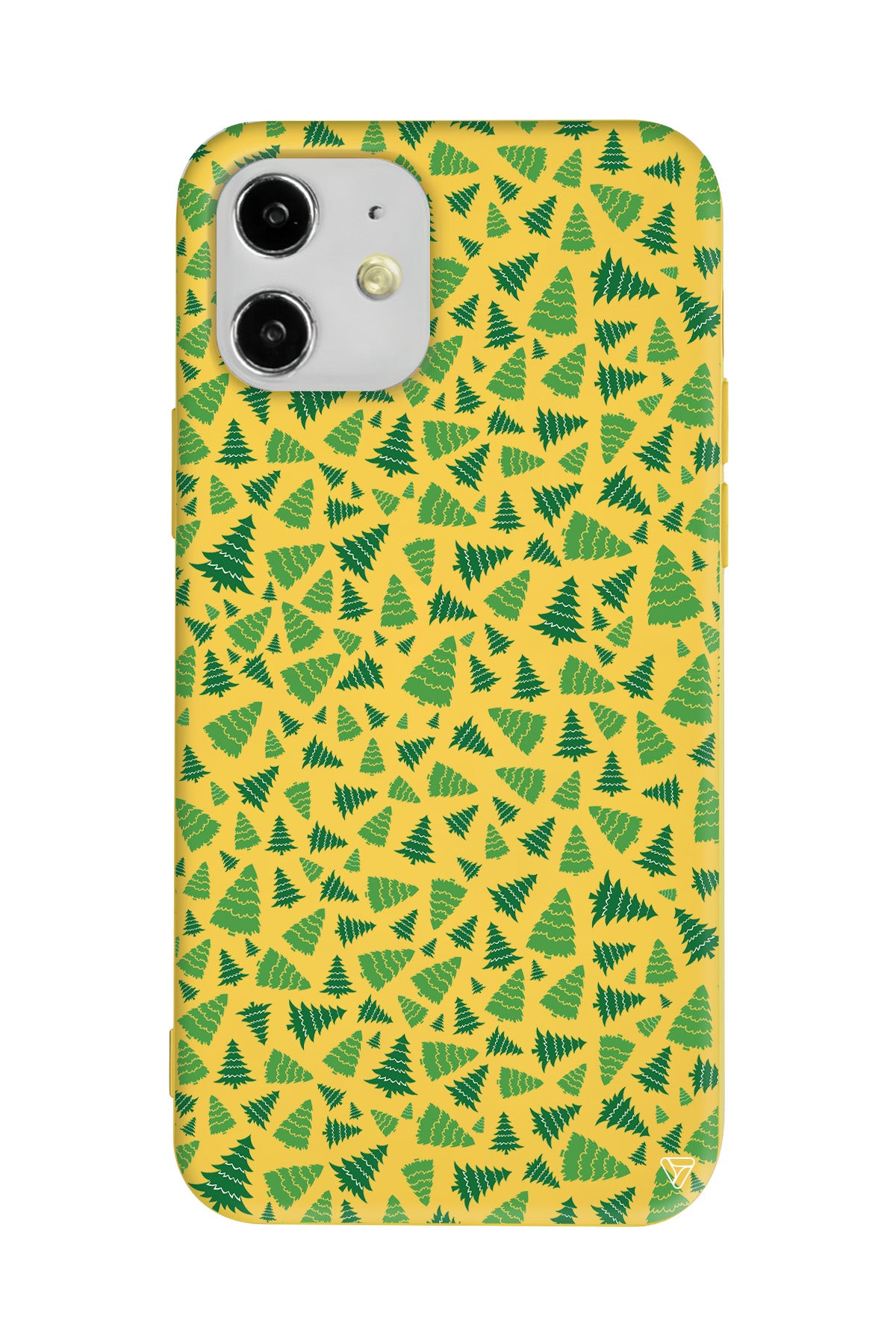 Very Xmas Tree 2 Lansman Model İçi Kadife Silikon Telefon Kılıfı