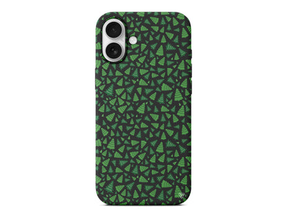 Very Xmas Tree 2 Lansman Model İçi Kadife Silikon Telefon Kılıfı