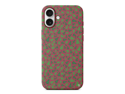 Very Xmas Tree 2 Lansman Model İçi Kadife Silikon Telefon Kılıfı