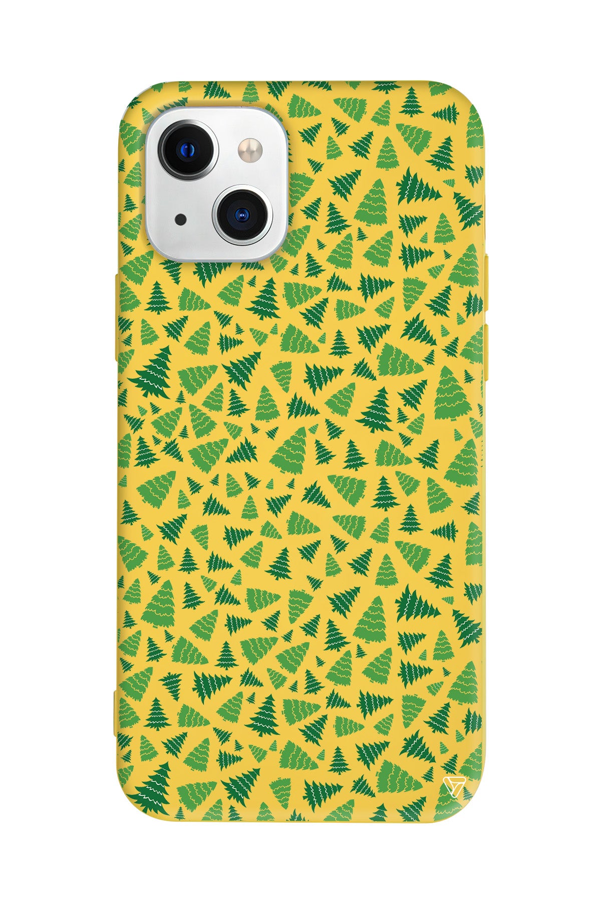 Very Xmas Tree 2 Lansman Model İçi Kadife Silikon Telefon Kılıfı