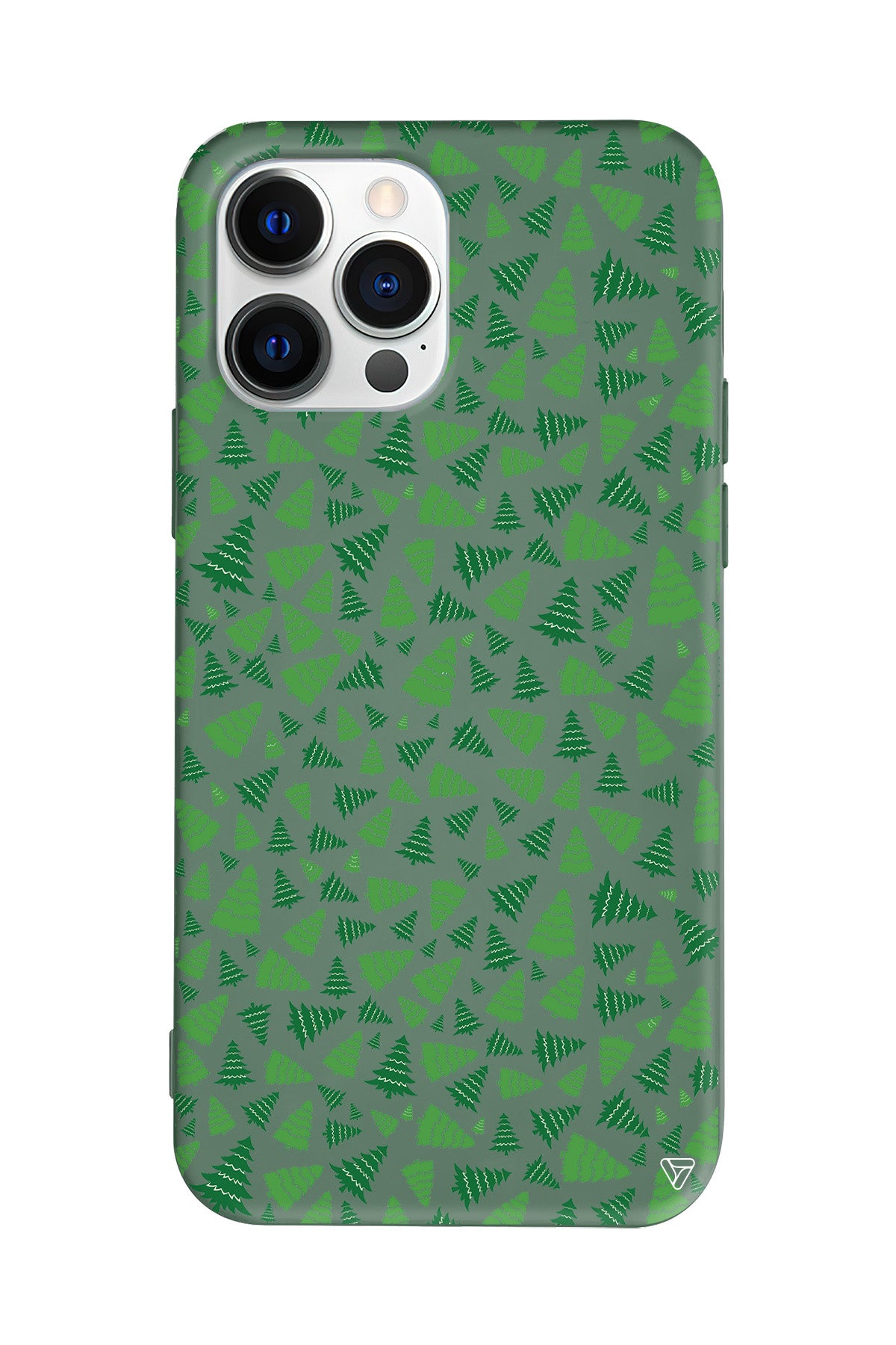 Very Xmas Tree 2 Lansman Model İçi Kadife Silikon Telefon Kılıfı