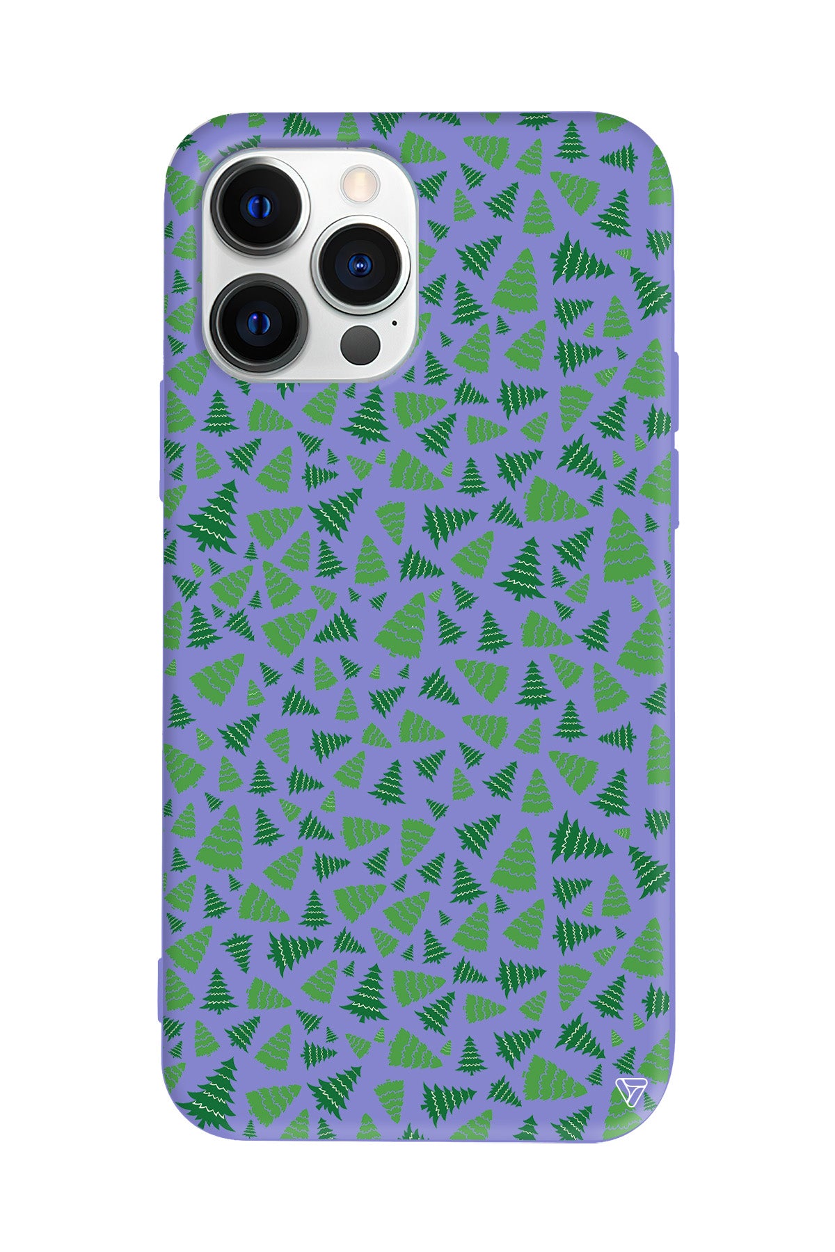 Very Xmas Tree 2 Lansman Model İçi Kadife Silikon Telefon Kılıfı