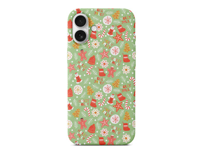 Holly Jolly Lansman Model İçi Kadife Silikon Telefon Kılıfı – Plus Serisine Özel