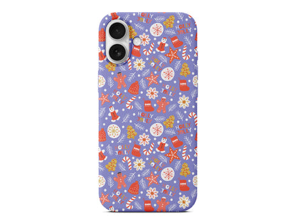 Holly Jolly Lansman Model İçi Kadife Silikon Telefon Kılıfı – Plus Serisine Özel