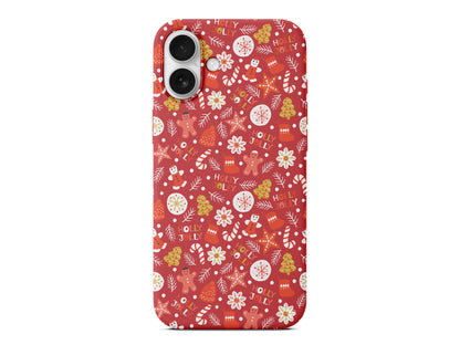 Holly Jolly Lansman Model İçi Kadife Silikon Telefon Kılıfı – Plus Serisine Özel