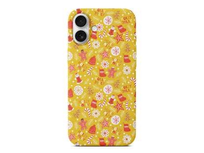 Holly Jolly Lansman Model İçi Kadife Silikon Telefon Kılıfı – Plus Serisine Özel