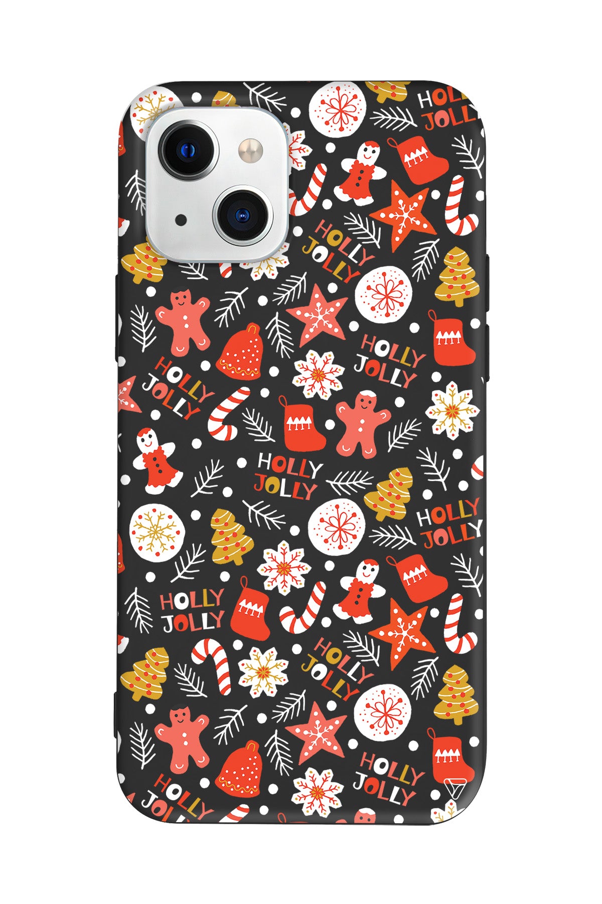 Holly Jolly Lansman Model İçi Kadife Silikon Telefon Kılıfı – Plus Serisine Özel