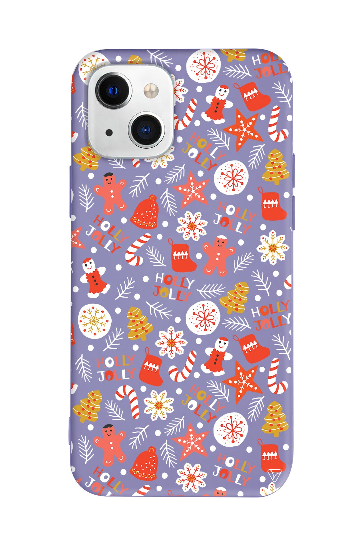 Holly Jolly Lansman Model İçi Kadife Silikon Telefon Kılıfı – Plus Serisine Özel