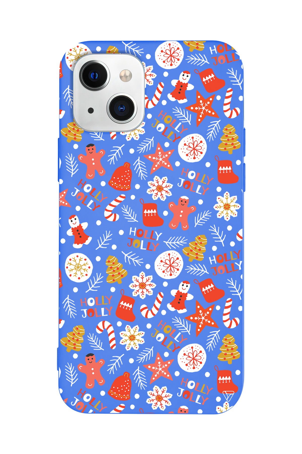 Holly Jolly Lansman Model İçi Kadife Silikon Telefon Kılıfı – Plus Serisine Özel