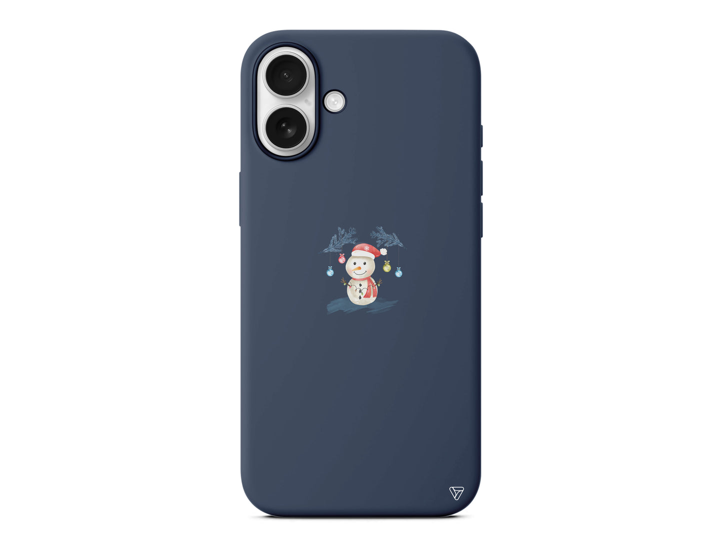 Sugar Snowman Lansman Model İçi Kadife Silikon Telefon Kılıfı – Plus Serisine Özel