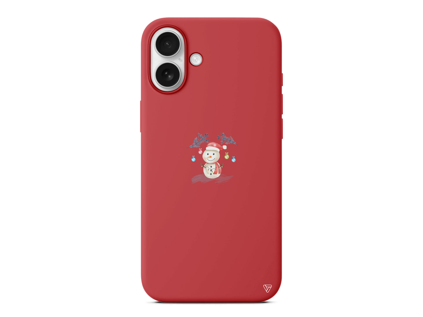 Sugar Snowman Lansman Model İçi Kadife Silikon Telefon Kılıfı – Plus Serisine Özel