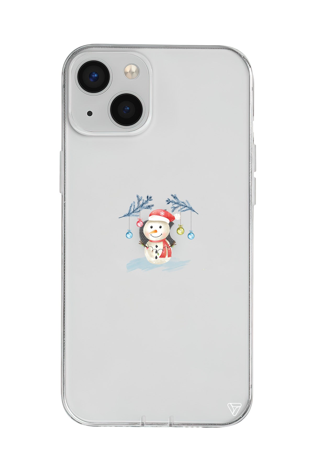 Sugar Snowman Lansman Model İçi Kadife Silikon Telefon Kılıfı – Plus Serisine Özel