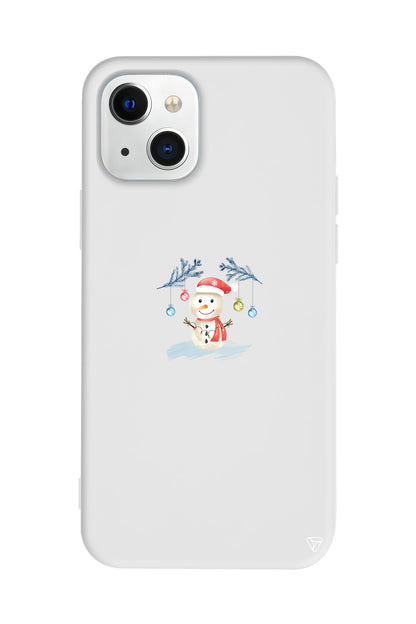 Sugar Snowman Lansman Model İçi Kadife Silikon Telefon Kılıfı – Plus Serisine Özel