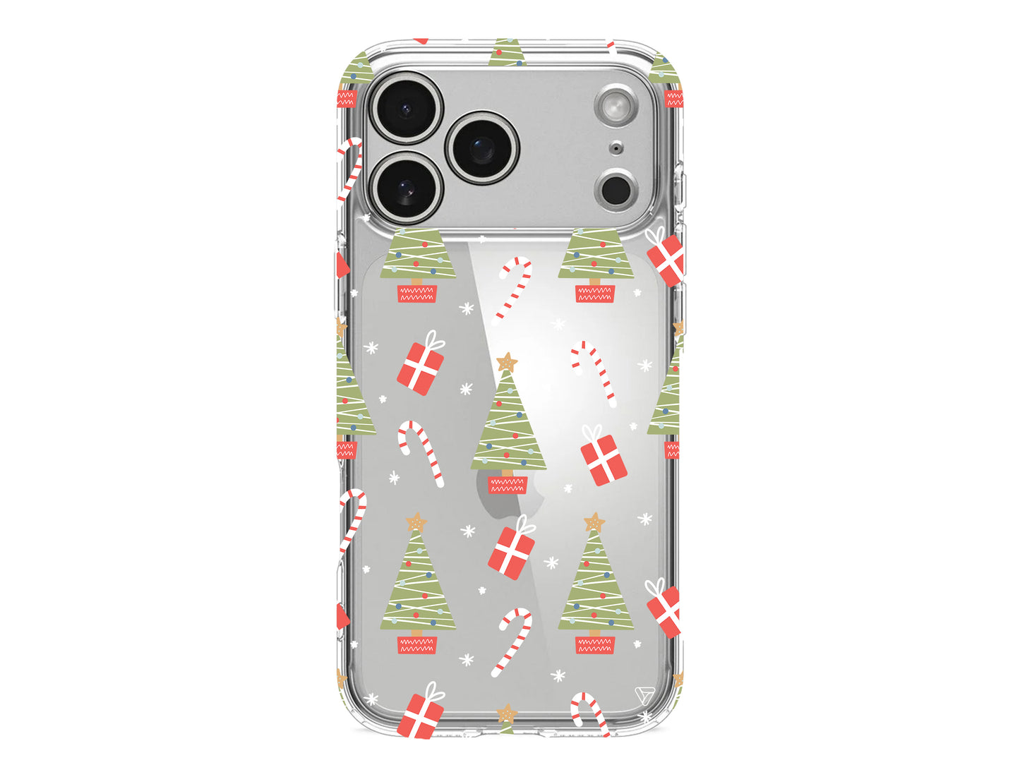 Christmas Candy Lansman Model İçi Kadife Silikon Telefon Kılıfı