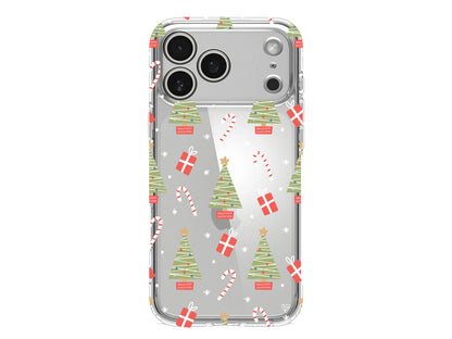 Christmas Candy Lansman Model İçi Kadife Silikon Telefon Kılıfı